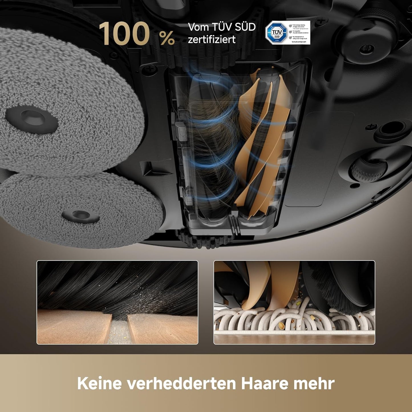 Staubsaugerroboter X50 Master mit 360° Navigation, X50 Master