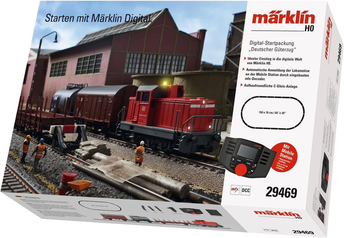 Digital-Startpackung Moderner Rangierbetrieb DHG 700 der DB-AG