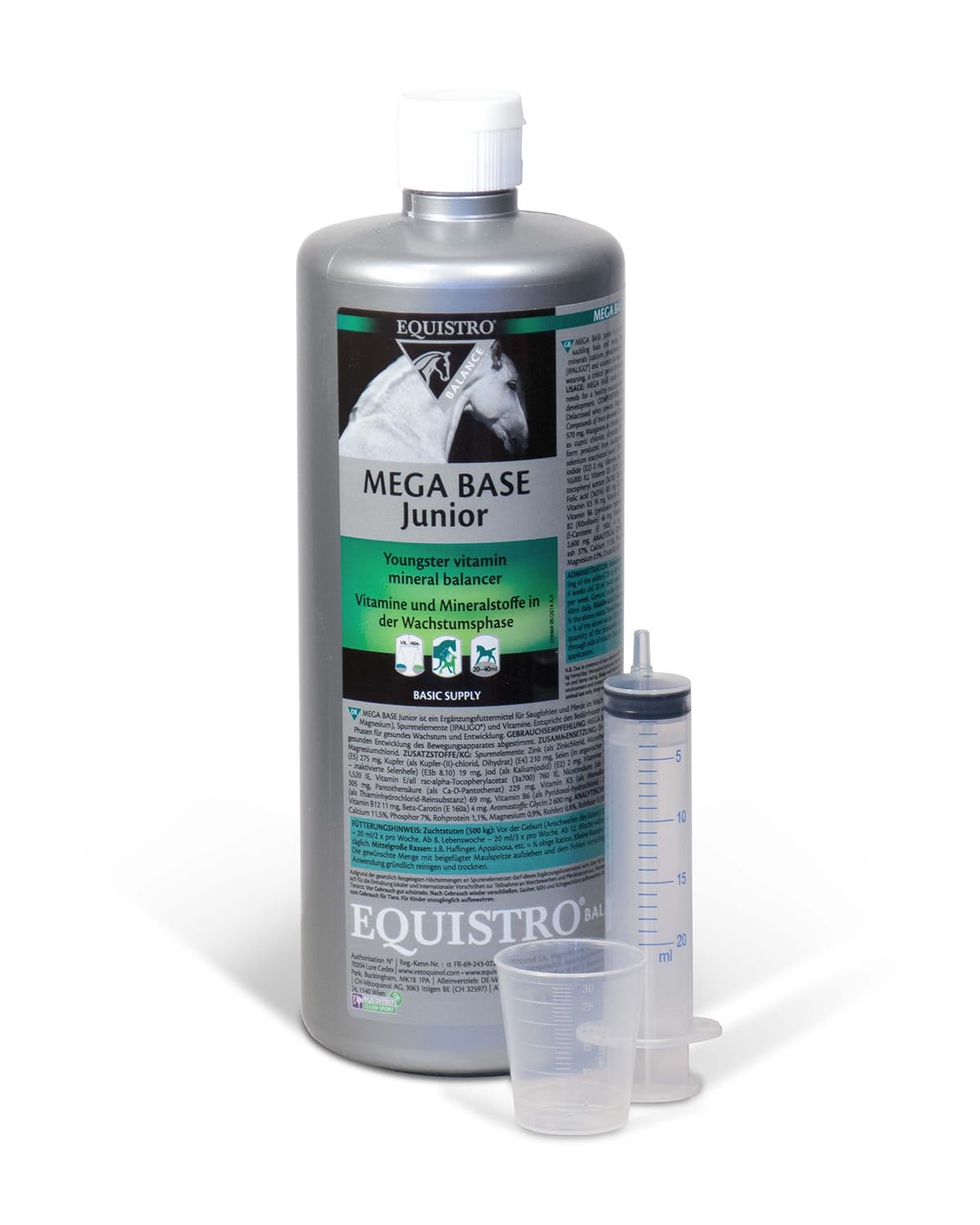 Mega Base Junior Ergänzungsfutter (1 Liter)