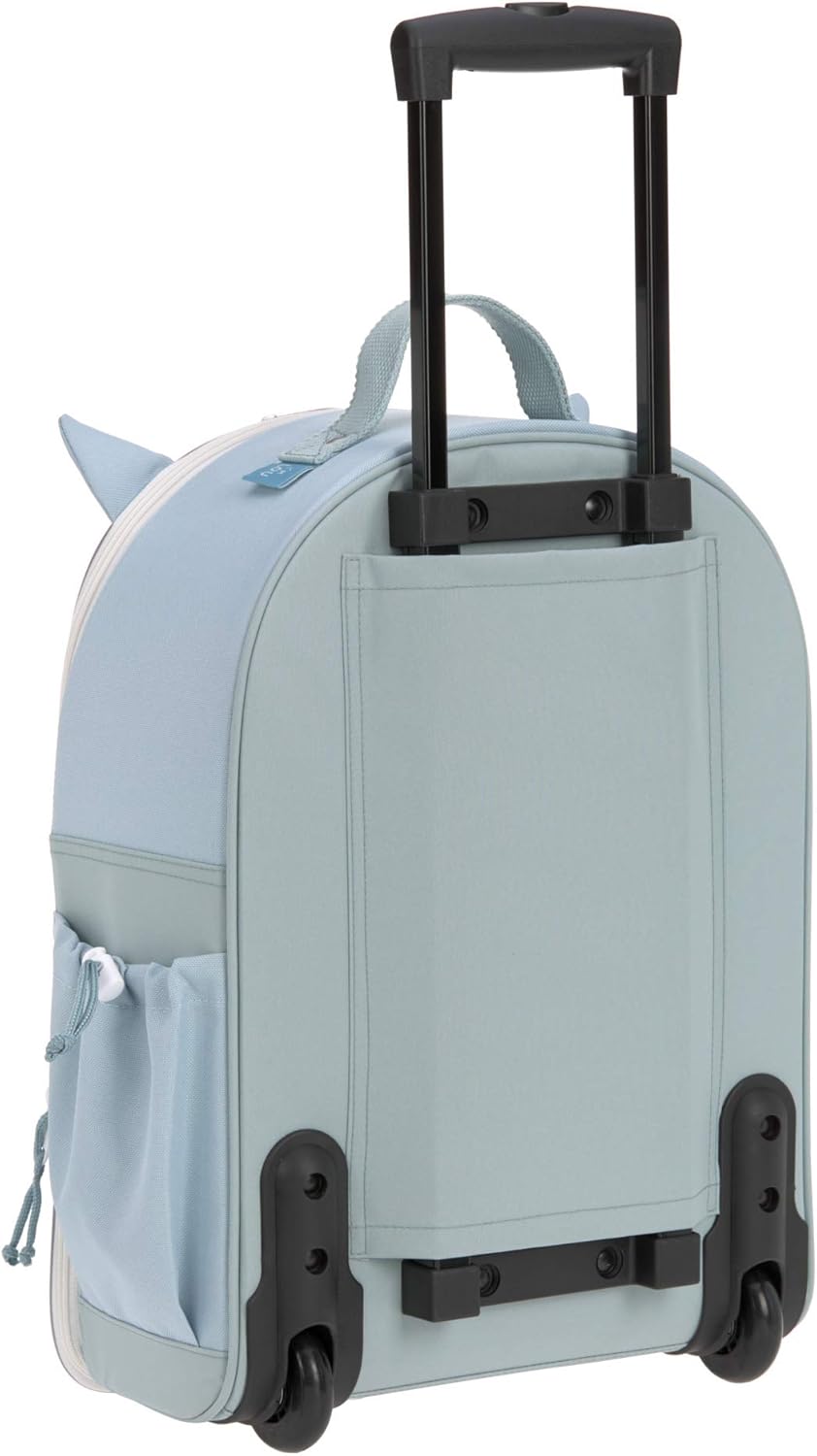 Kinder-Reisekoffer mit Teleskopstange und Rollen, Lou Armadillo Mint