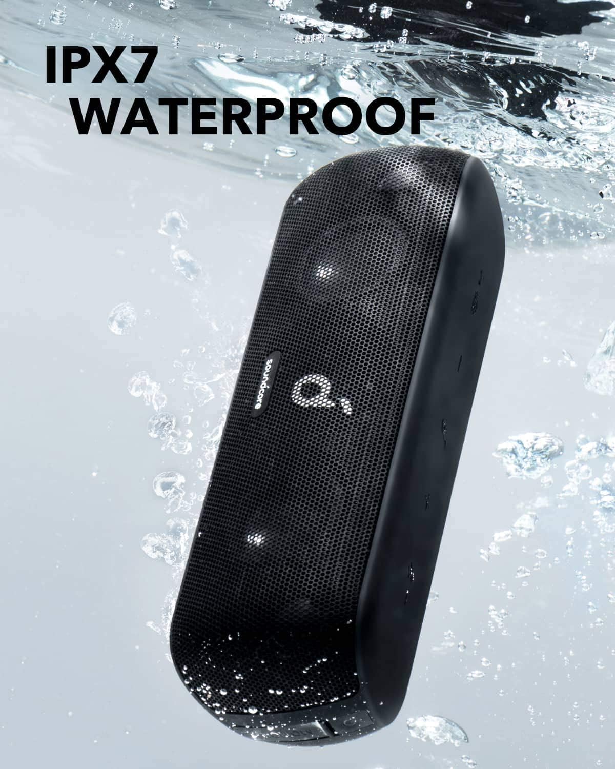 Motion+ Bluetooth HiFi Lautsprecher, Schwarz
