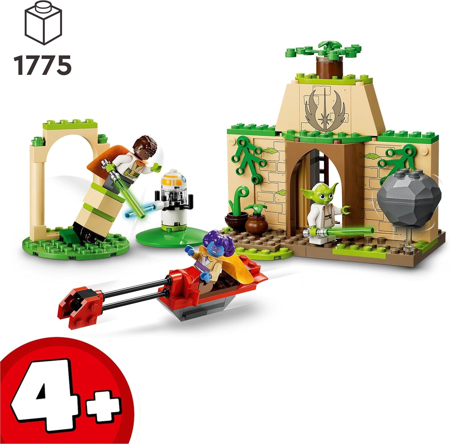 Star Wars Tempel der Jedi auf Tenoo (75358), Single