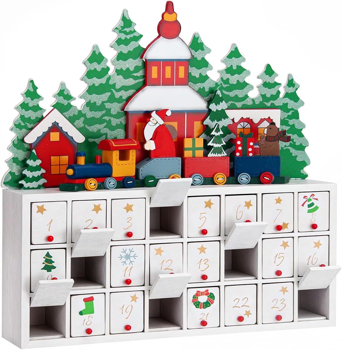 Adventskalender Winterlandschaft, Winterlandschaft