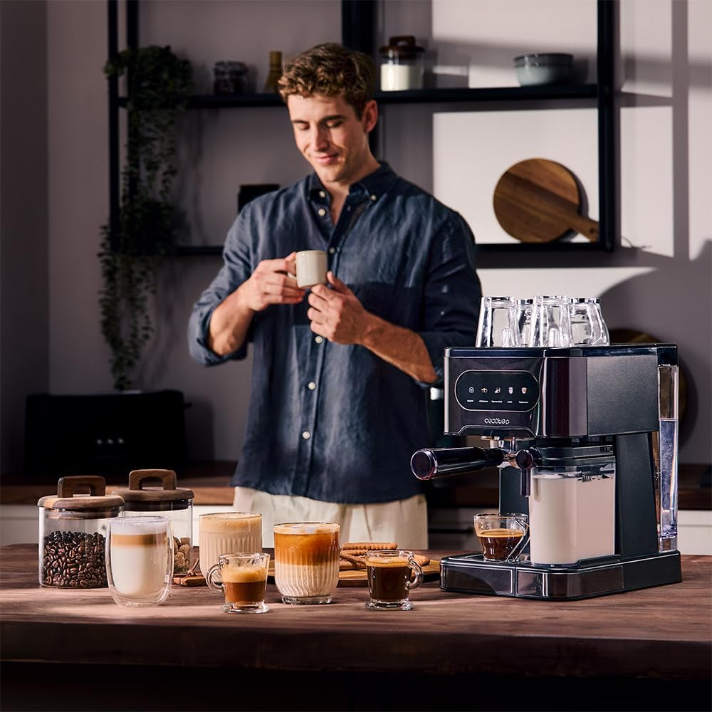 Espressomaschine Espresso 20 ColdBrew Latte + mit Farb-Touchscreen