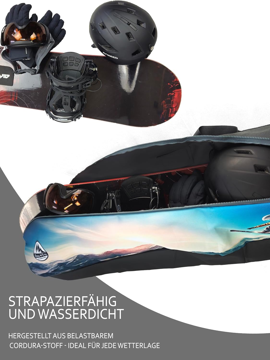Snowboardtasche, Modell 05 135cm
