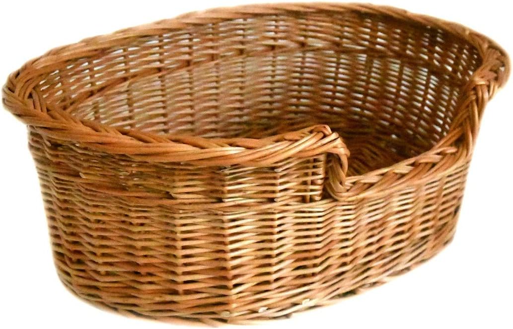 Handgemachter Haustierkorb K5-100-1, BTH 42cm/28cm/15cm