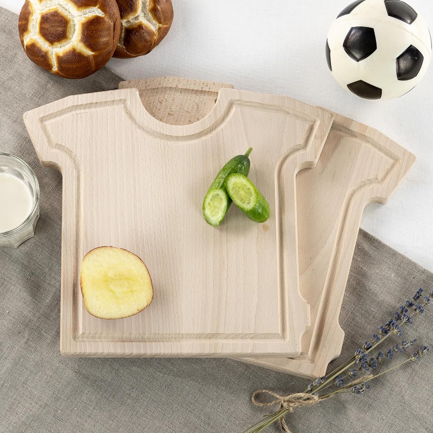 Schneidebrett T-Shirt mit Saftrille