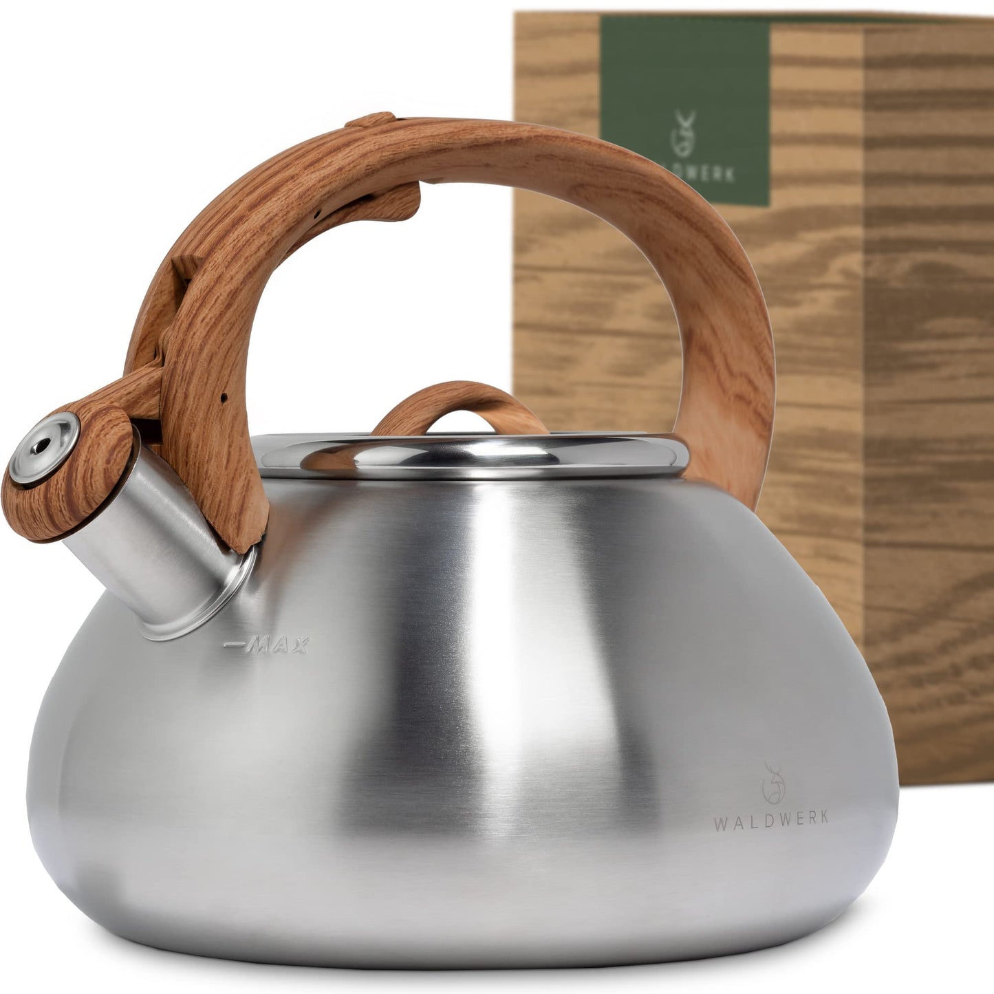 Wasserkessel, 2.3 Liter, Edelstahl & Kunststoff