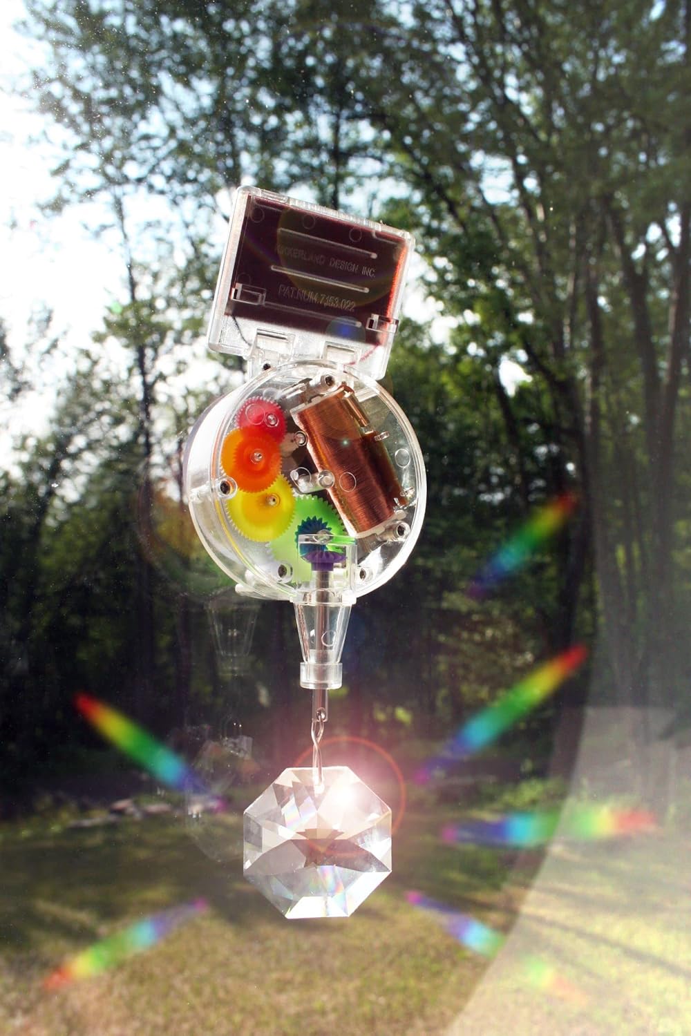 Solarbetriebener Regenbogen Projektor, Regenbogen