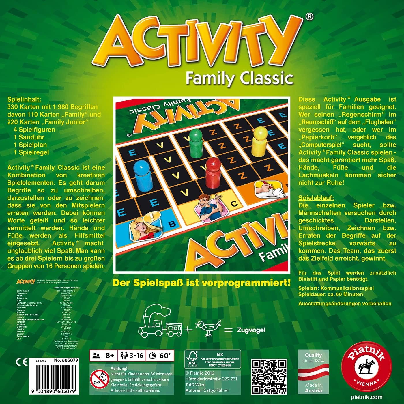 Activity Family Classic, Activity Family