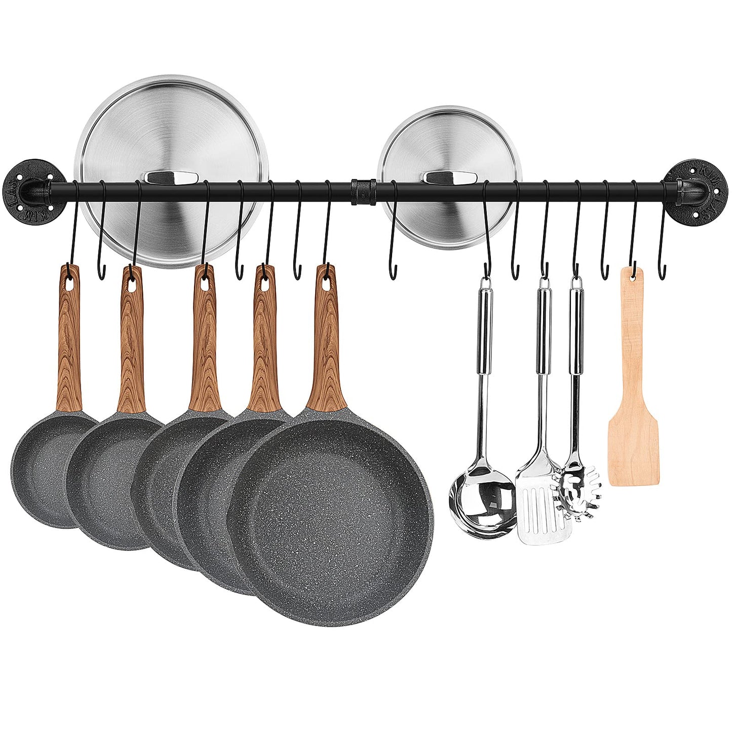 Hakenleiste mit 16 Haken, 100 cm