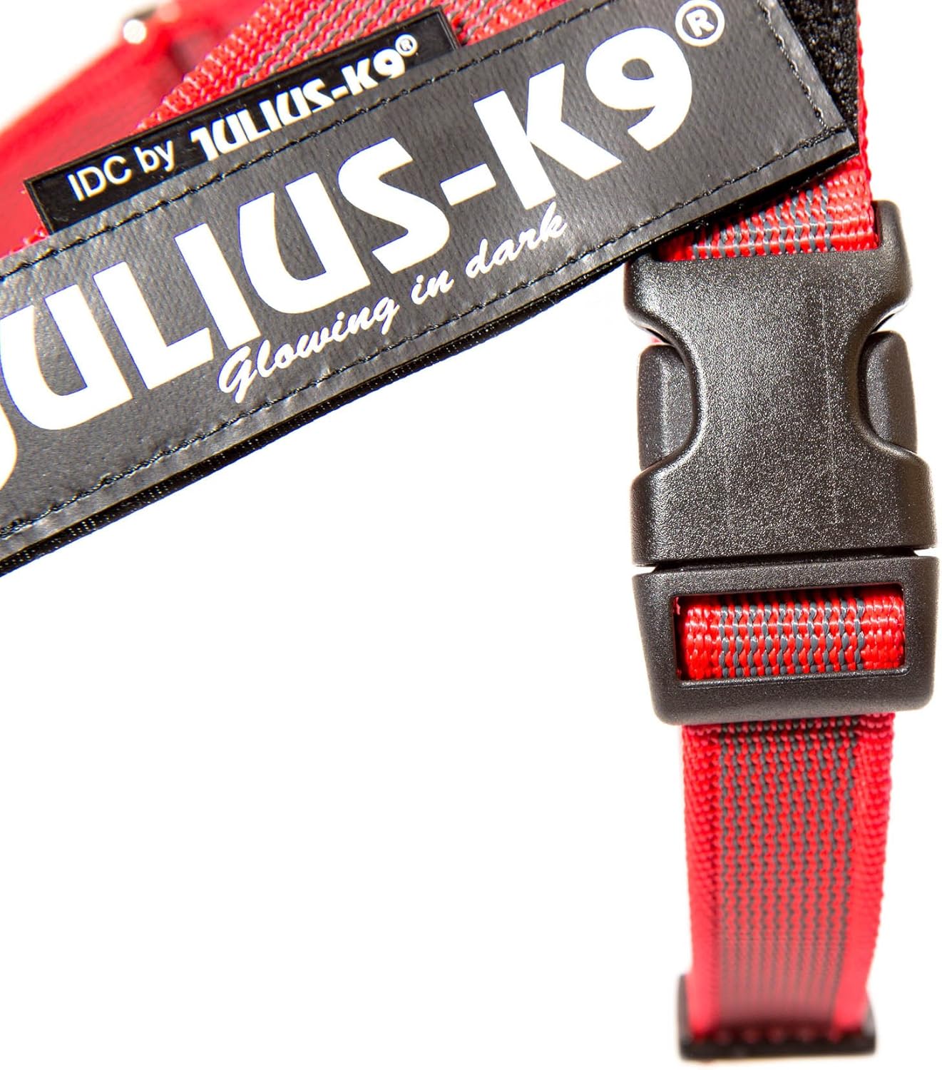 Hundegeschirr, XS / Mini-Mini rot-grau