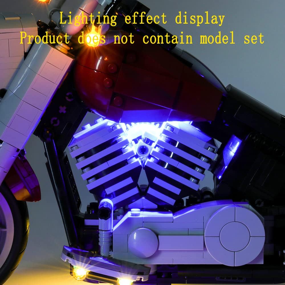 LED-Licht-Set: Lego Harley-Davidson Fat Boy (10269)
