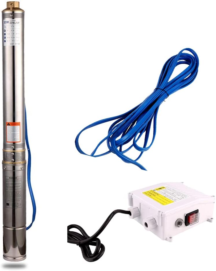 Tiefbrunnenpumpe, SDM-0.37Kw-0.5HP-1.25"