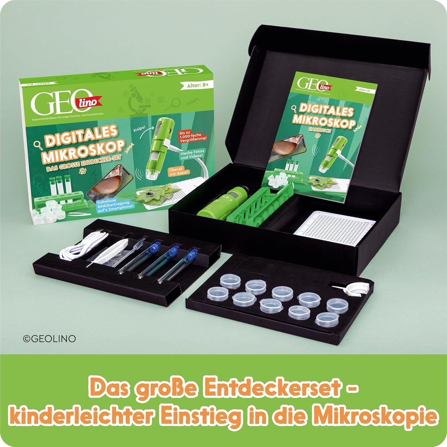 Digitales Mikroskop - Das grosse Entdecker-Set
