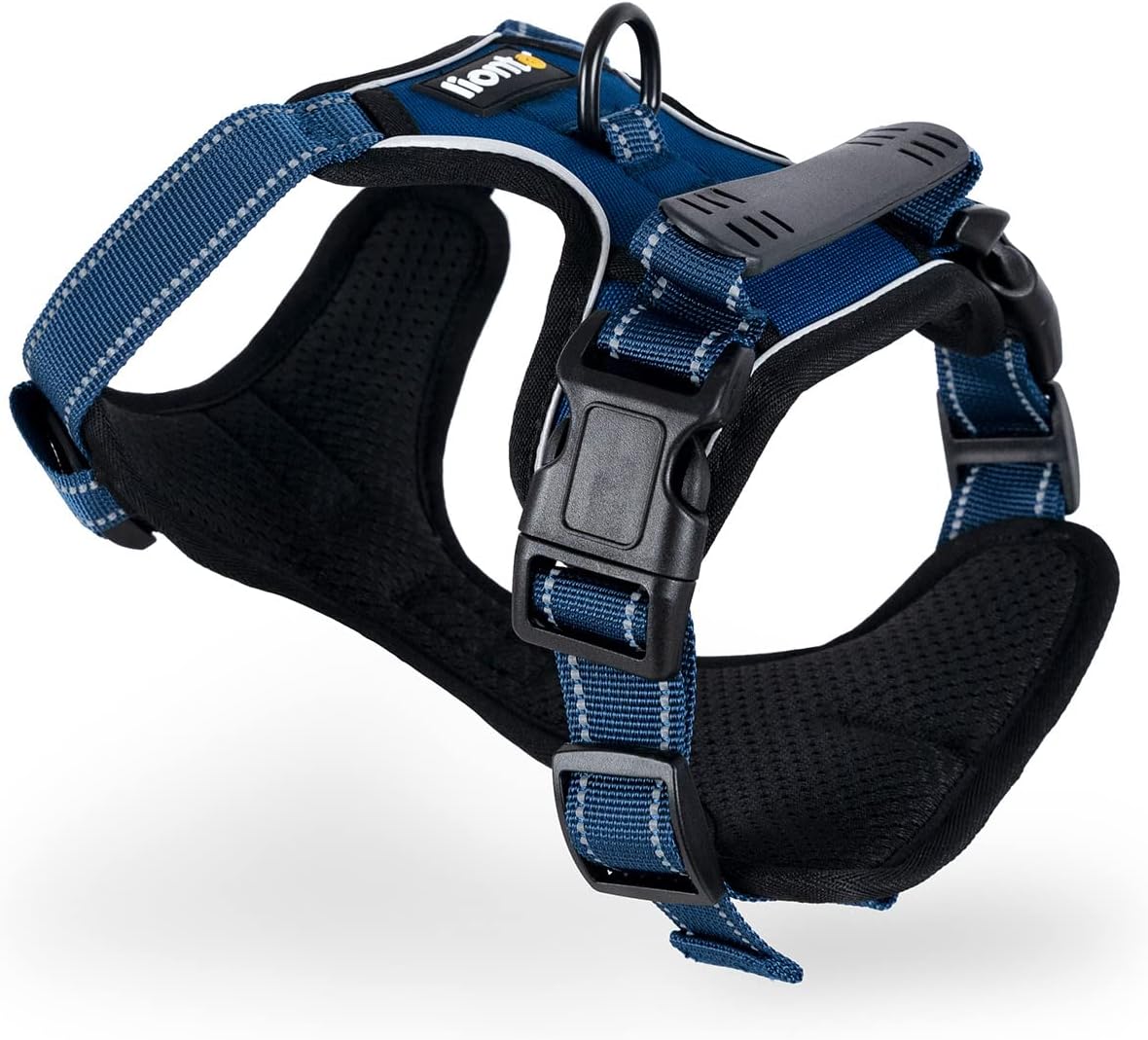 Gepolstertes Hundegeschirr, L / Blau