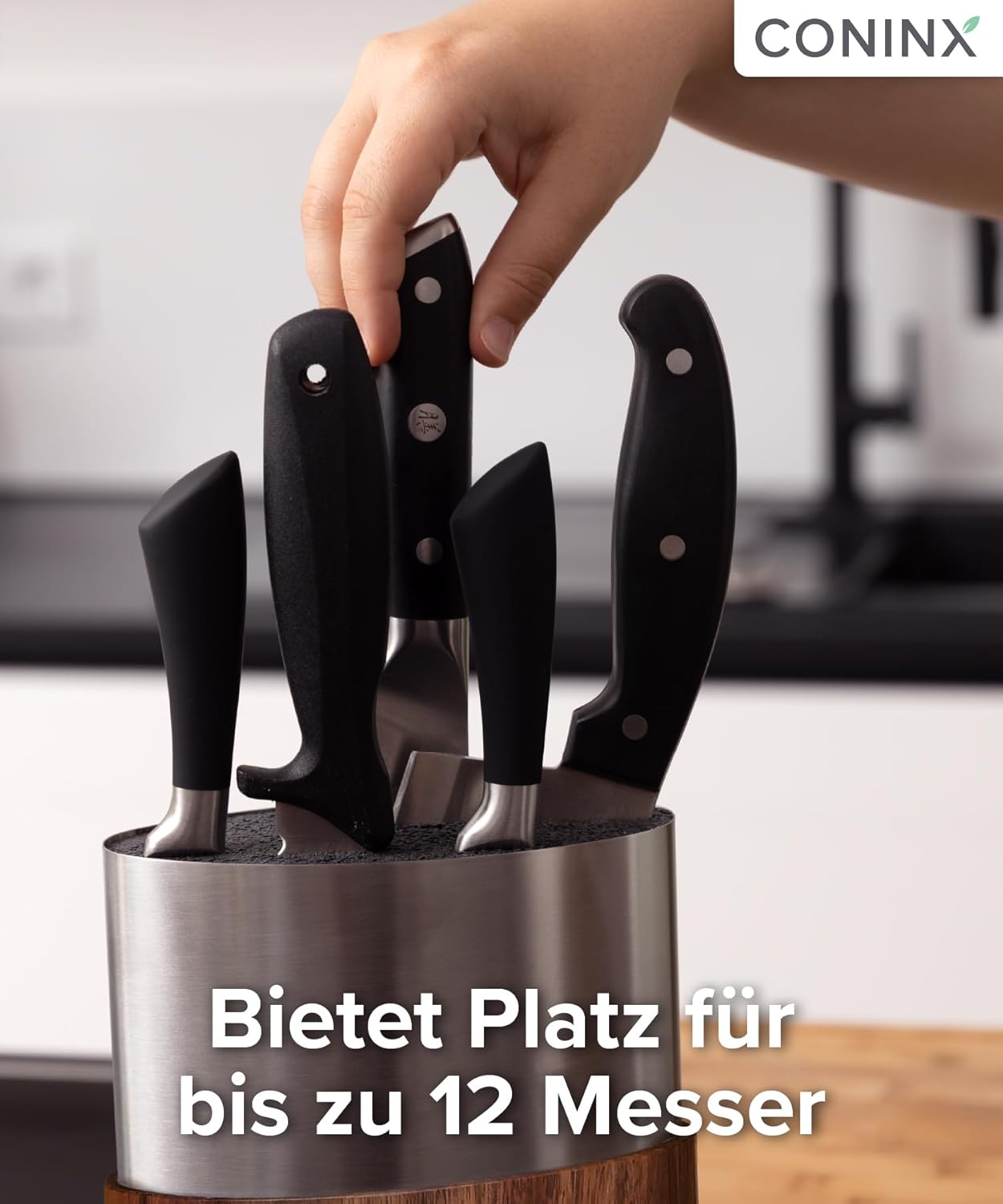 Ovaler Messerblock, Oval Einsatz