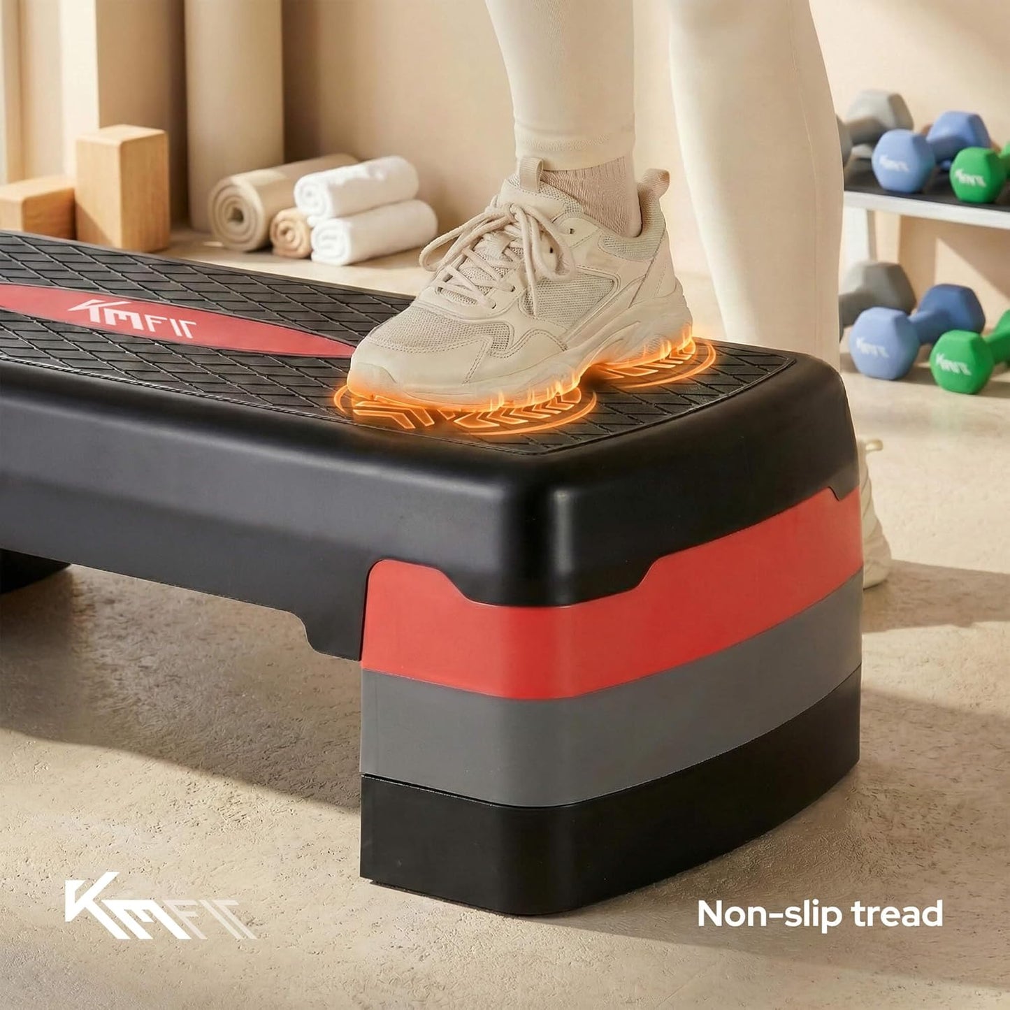 Fitness Stepper mit Höhenverstellung