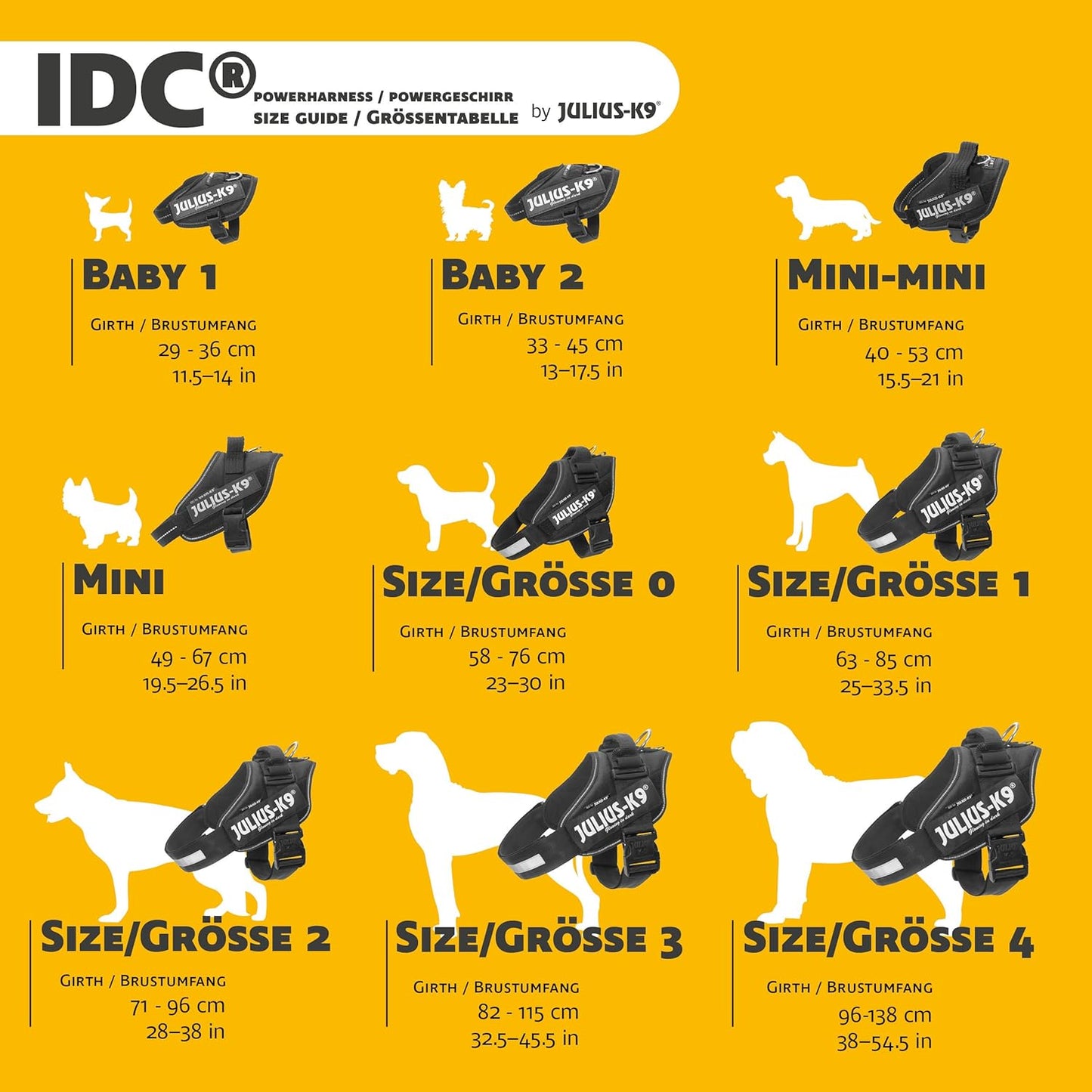 IDC Powergeschirr, Schwarz, M/0