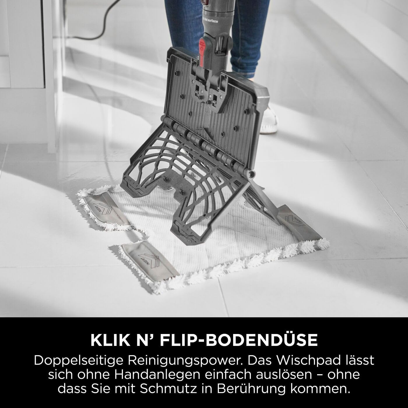 Klik n' Flip Dampfreiniger S6003EU, Klik n' Flip Automatic