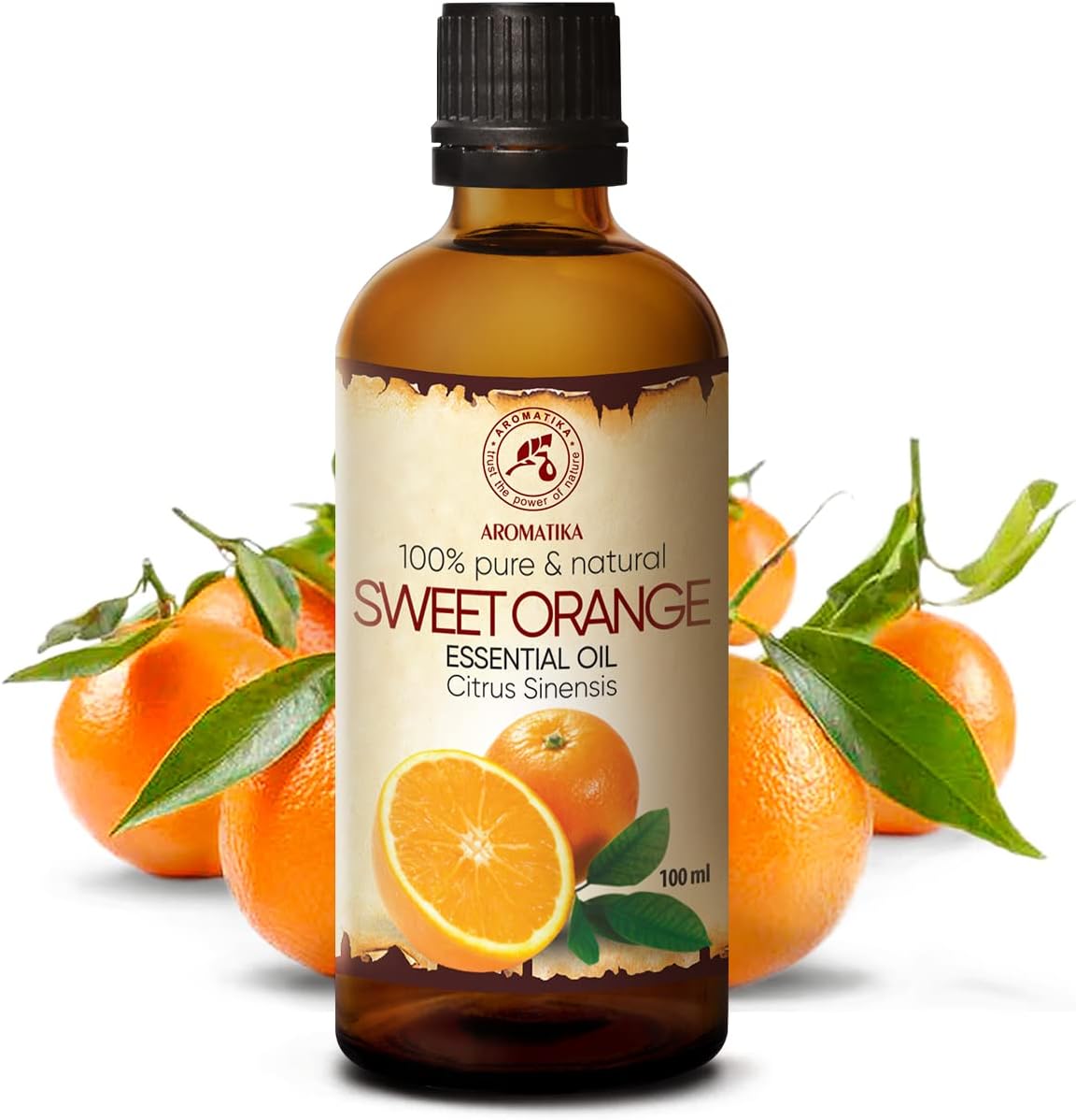 Aromatherapie - Süssorangenöl, Orange 100 ml (1er Pack)