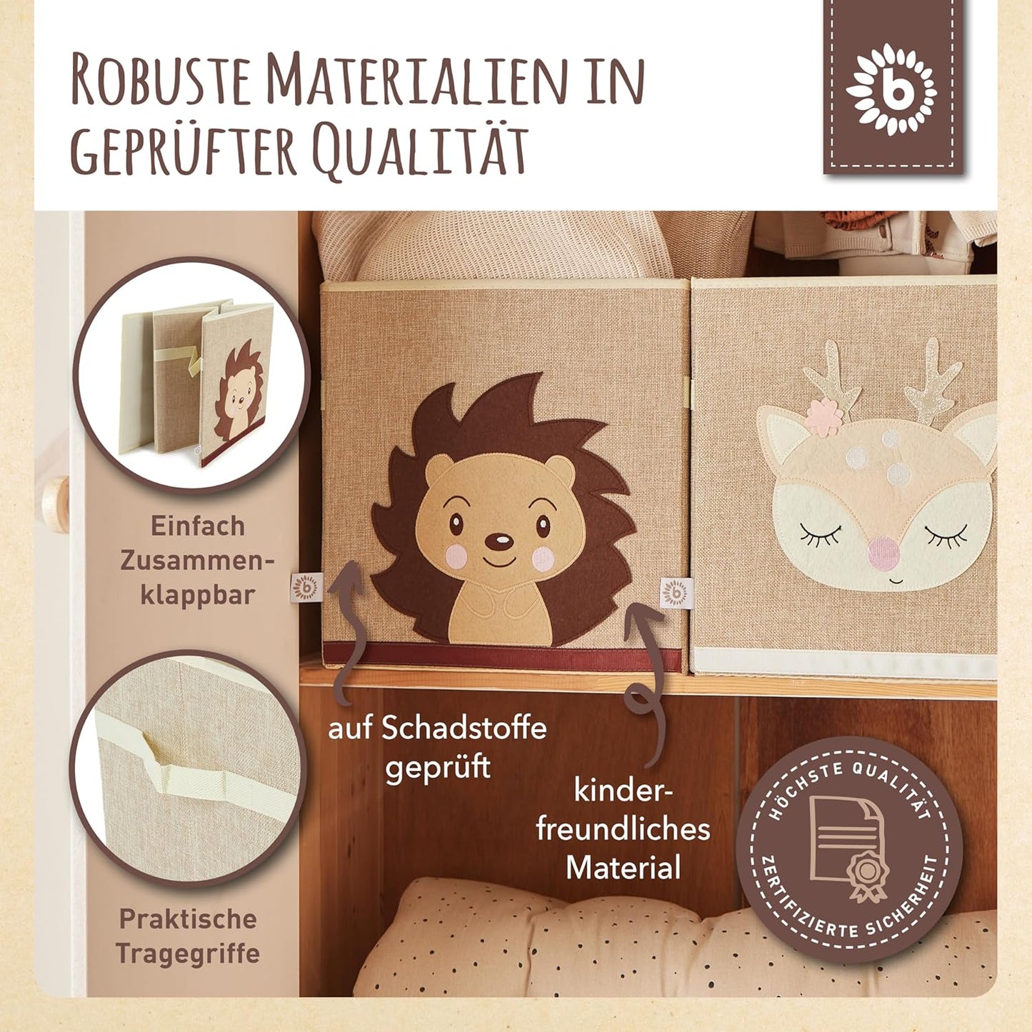 Staubox Piksi 32cm, Igel Piksi