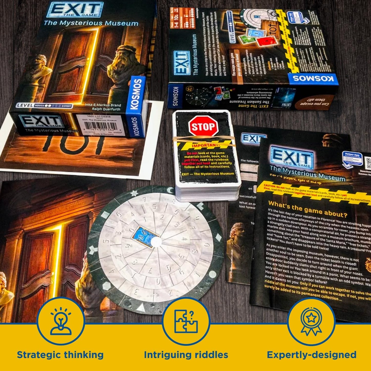 EXIT: Das Mysteriöse Museum - Escape Room Spiel, Das mysteriöse Museum