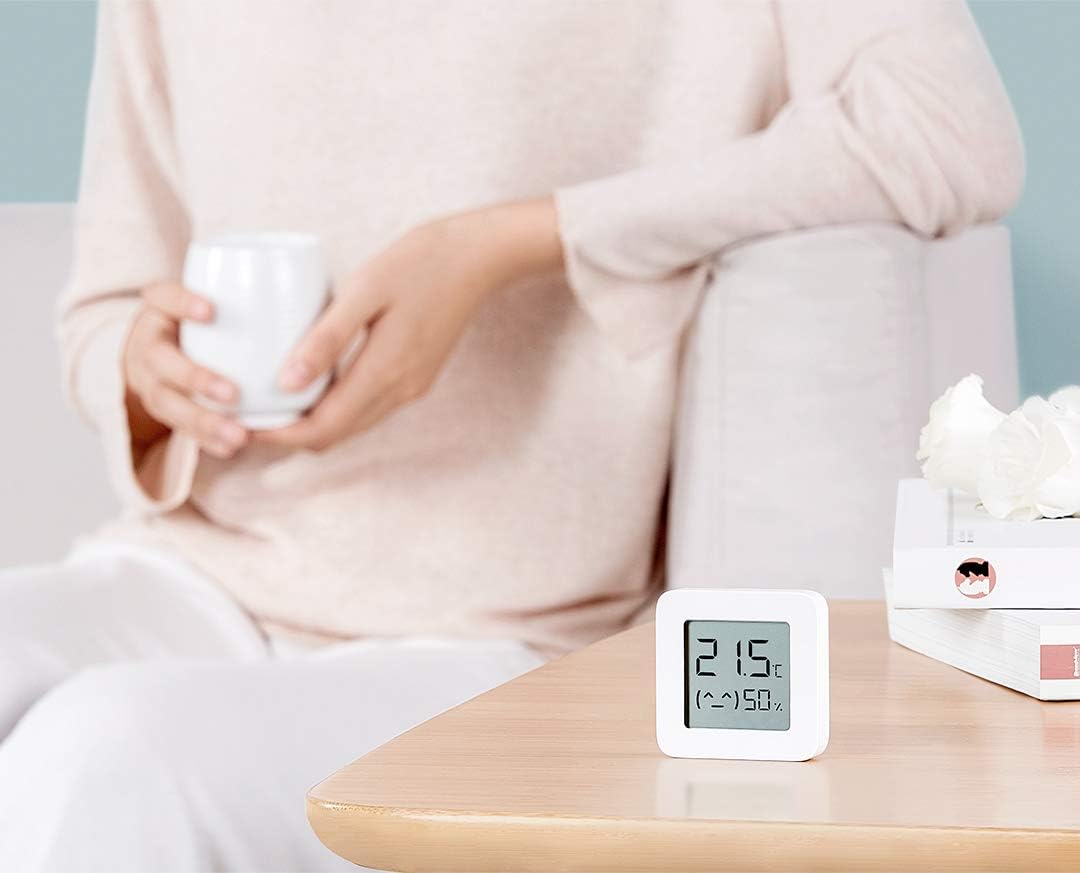 2x Mi Temperatur- und Feuchtigkeitsmonitor