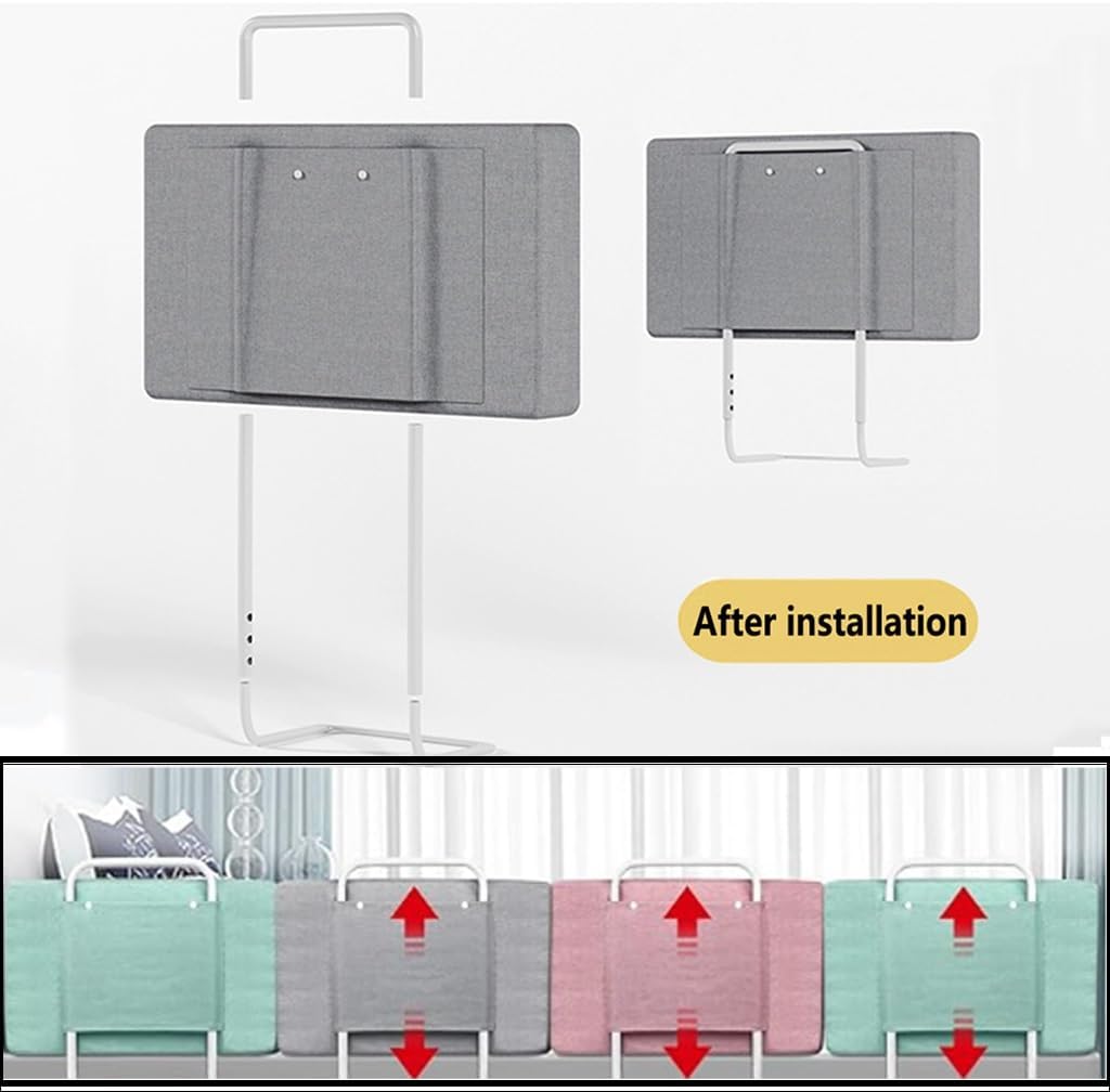 Höhenverstellbares Bettgitter für Kleinkinder, 1*50cm Grün