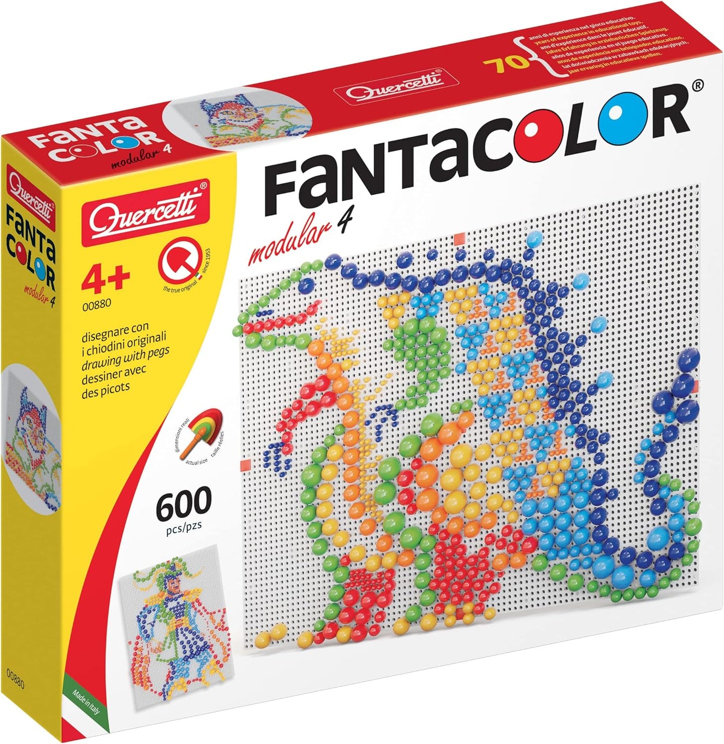 Fantacolor Modular 4 Mosaik-Spielzeug mit 600 Teilen