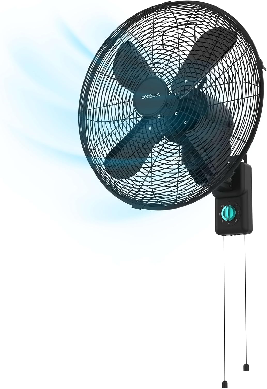EnergySilence 4500 Power Wall - Wandventilator, Manuelle Steuerung Schwarz