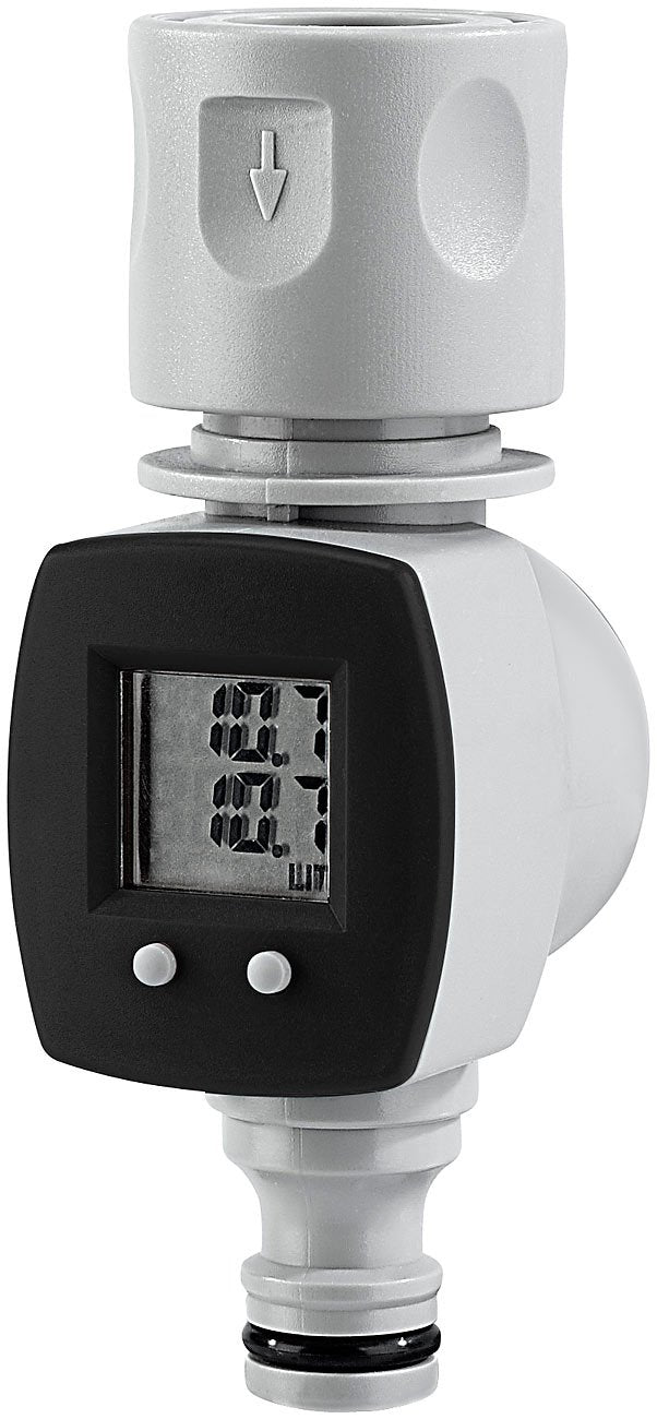 Digitaler Wasserzähler für Gartenschlauch