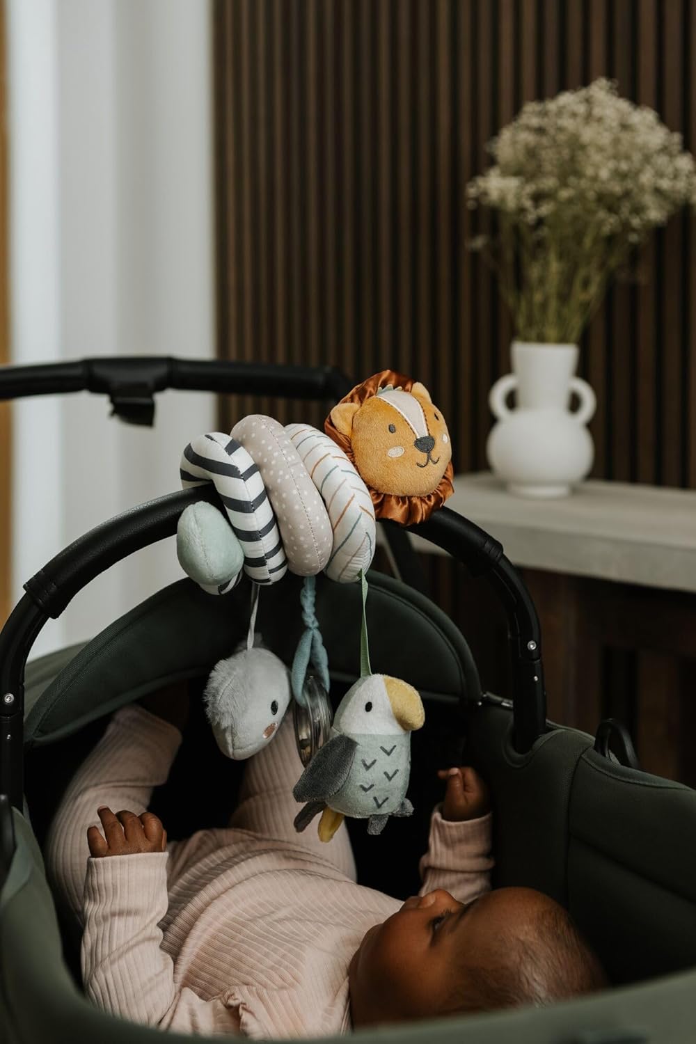 Animal Adventure Spiral-Spielzeug für Kinderwagen, Einzelbett