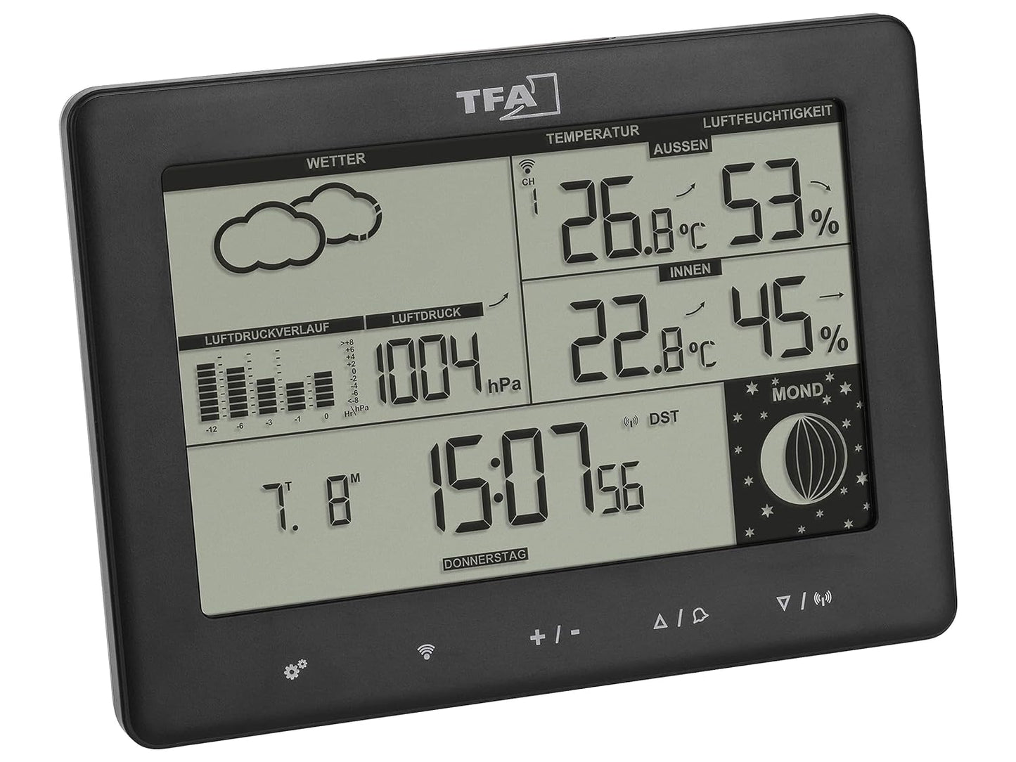 Funk-Wetterstation Elements, Deutsch