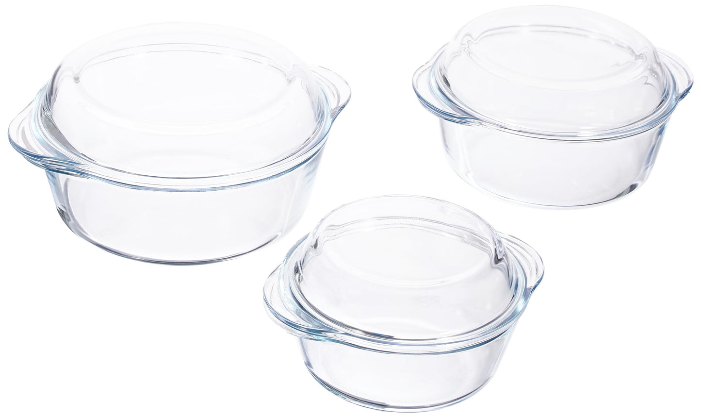 Glas Auflaufform-Set