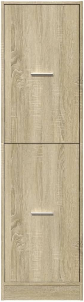 Apothekenschrank mit Schubladen, Sonoma Eiche 40 x 41 x 144.5 cm