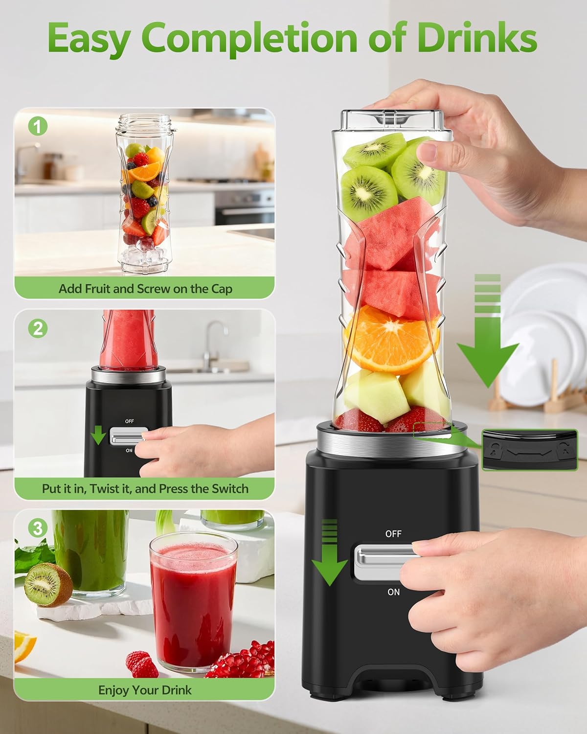 Tragbarer Mini Smoothie Maker