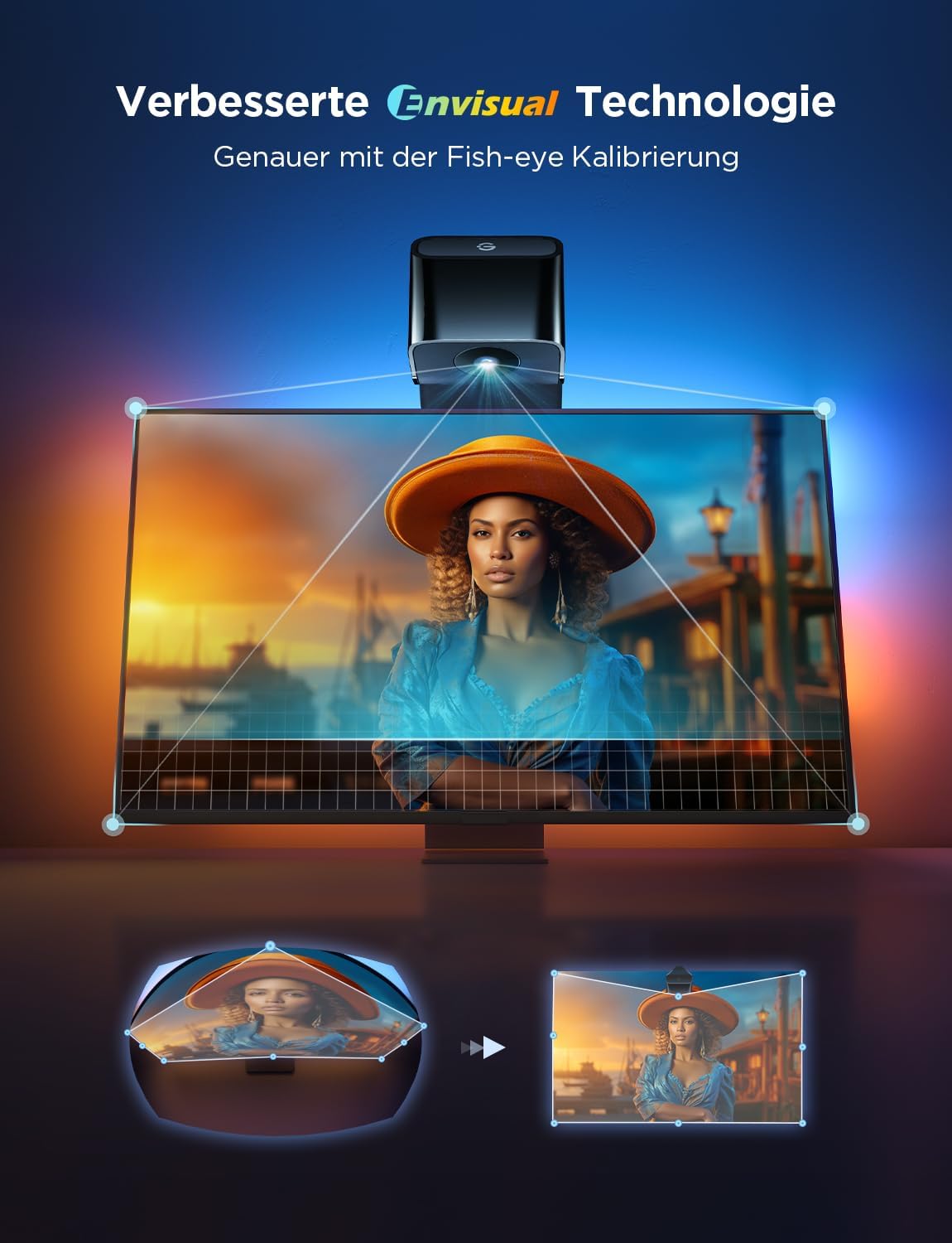 TV Hintergrundbeleuchtung 3 Lite, 55-65 Zoll
