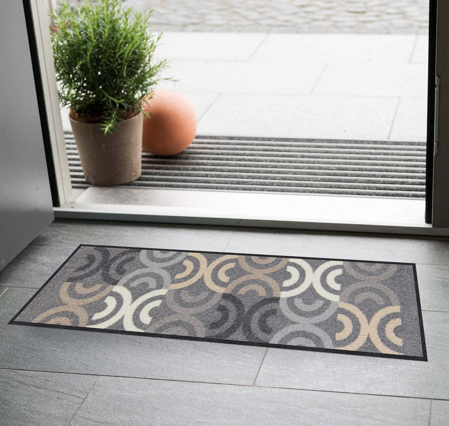 Fussmatte & Eingangsmatte Borrby City-chic (30x100 cm), 30 x 100 cm