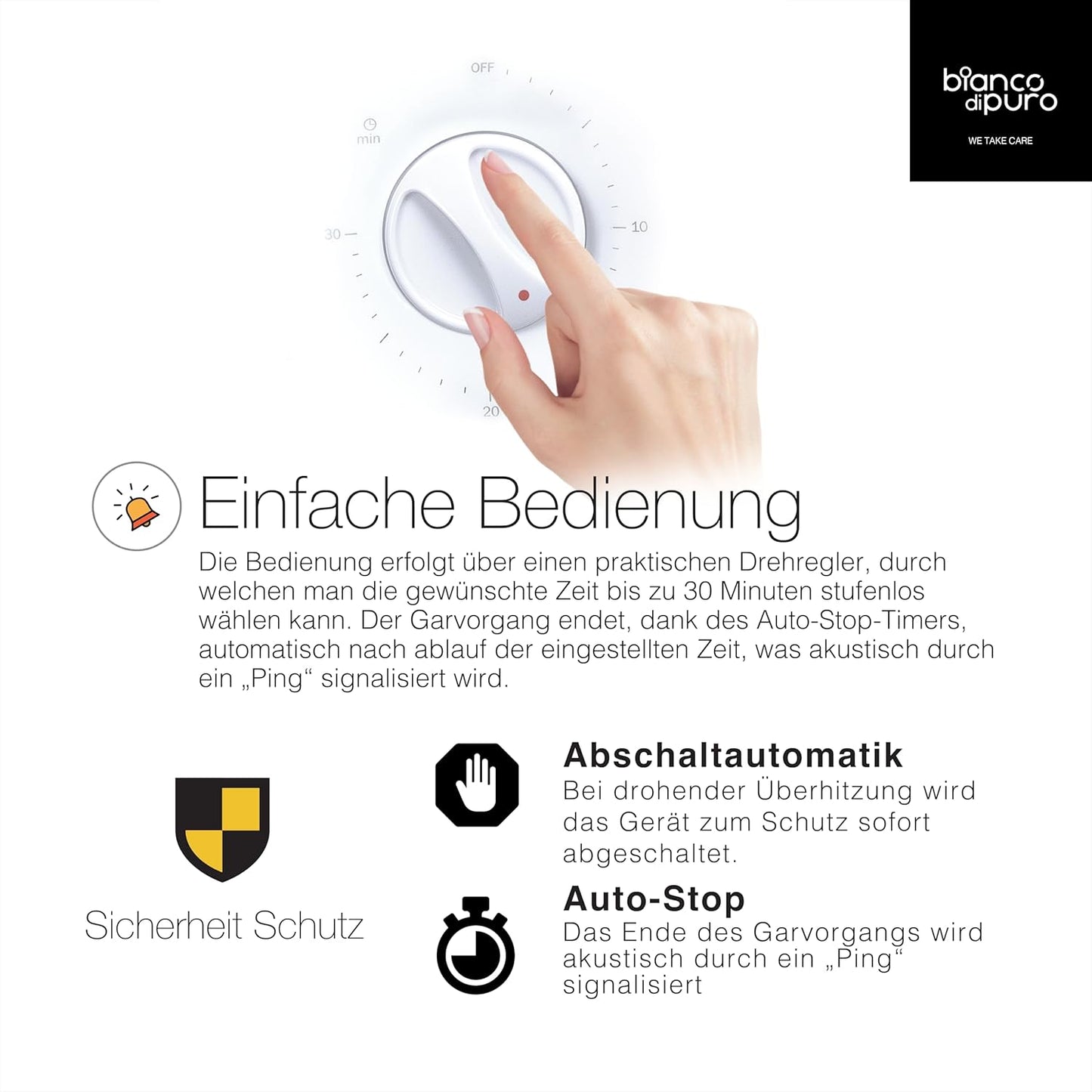 Dampfgarer Rapido mit STRIX-Technologie