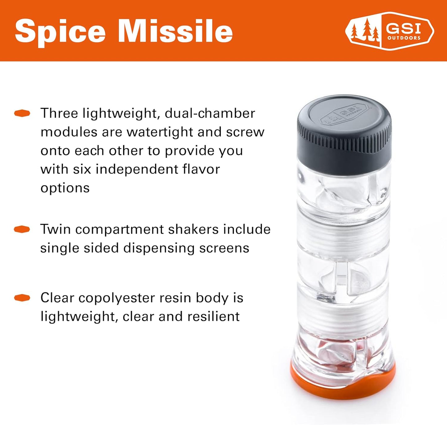 Camping Gewürzbehälter Spice Missile