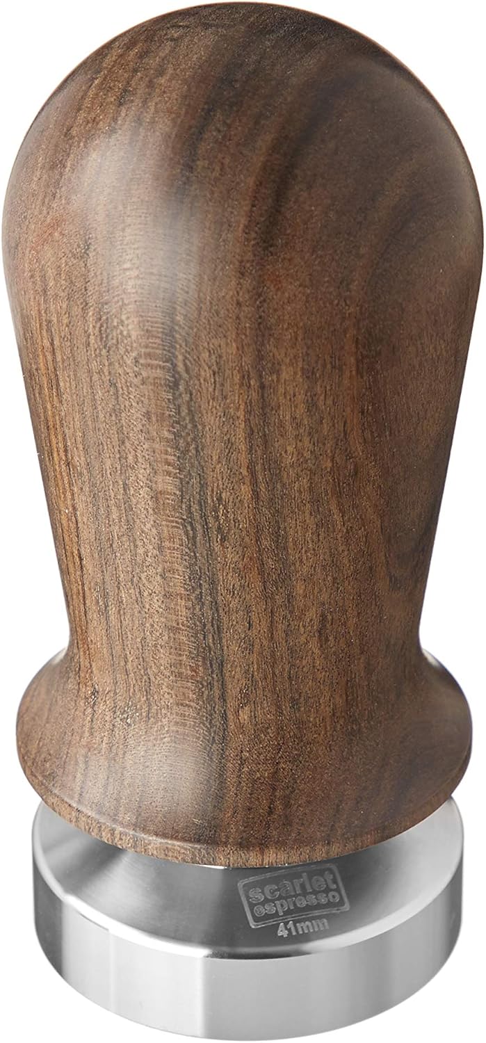 Espresso Tamper Perfetto, 41 mm Sandelholz - Braun