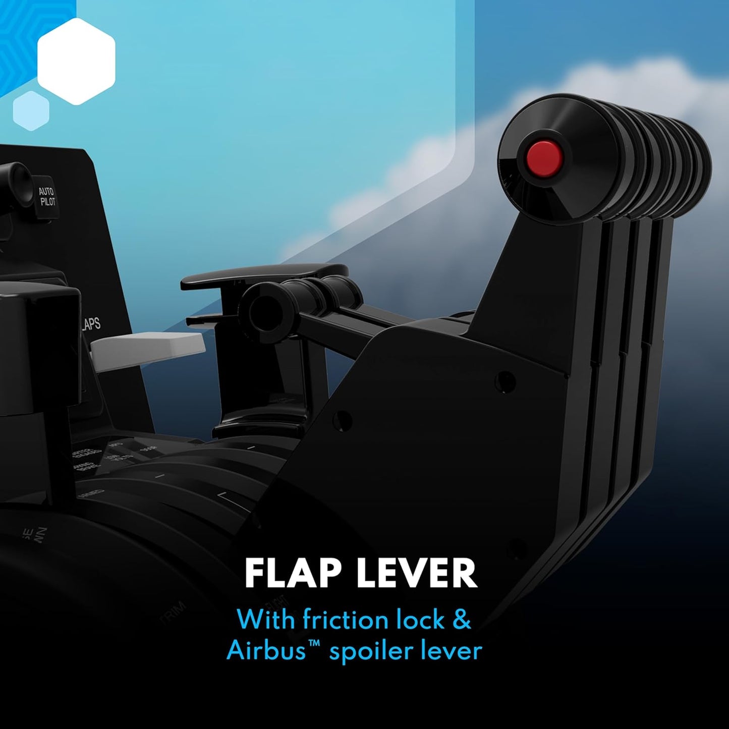 Airbus Throttle Pack für A319-A380 Simulatoren, Throttle Pack for Airbus, Single