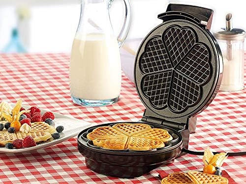 Antihaftbeschichtetes Nonstick Herzwaffeleisen