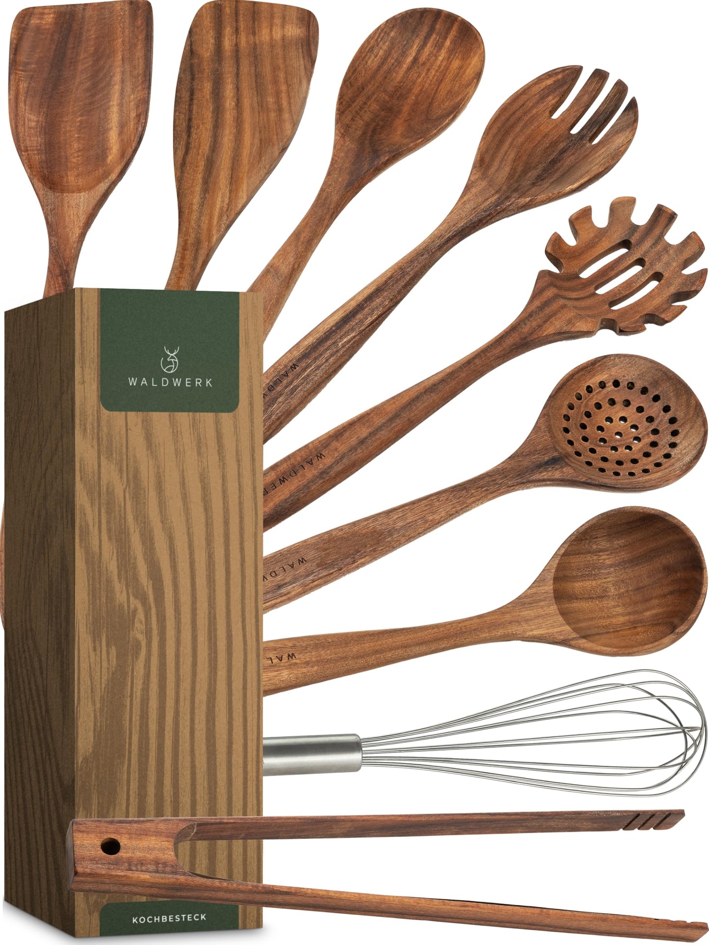 9-teiliges Küchenhelfer-Set, Kochbesteck Set 9