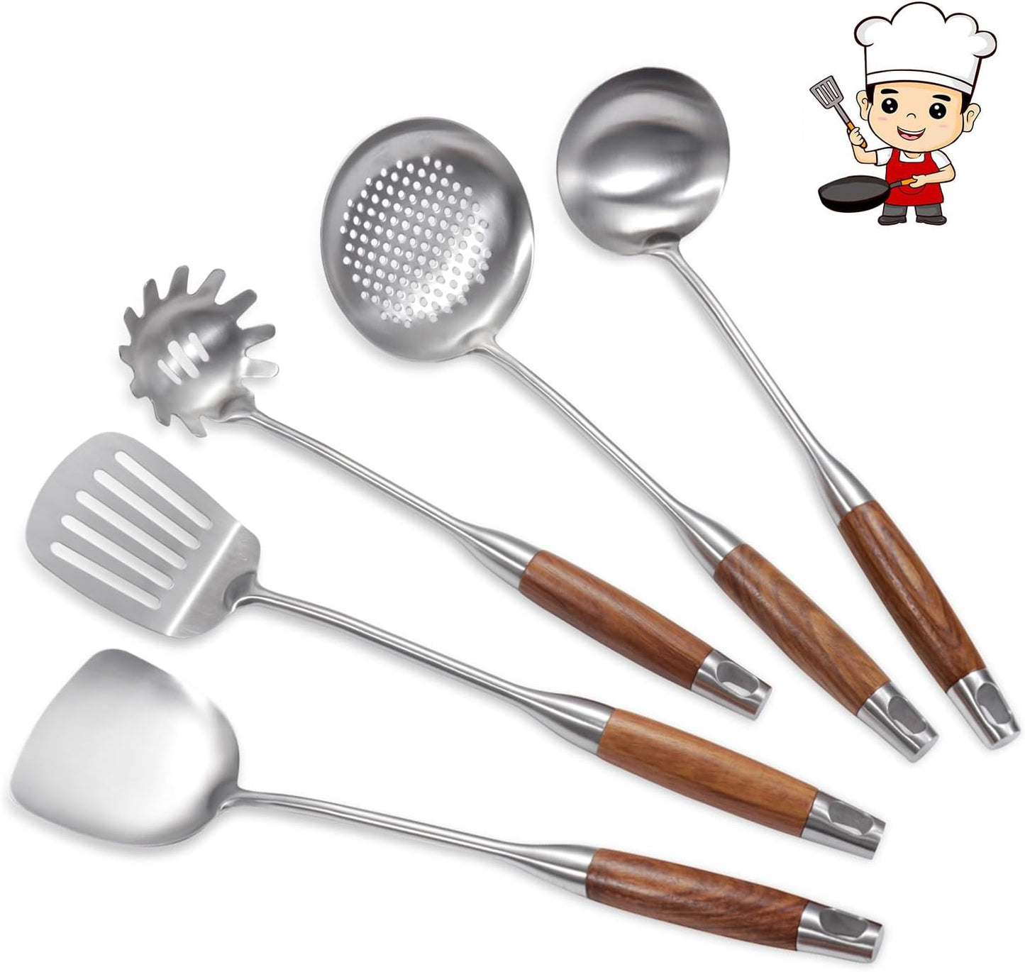 5-teiliges Küchenutensilien-Set