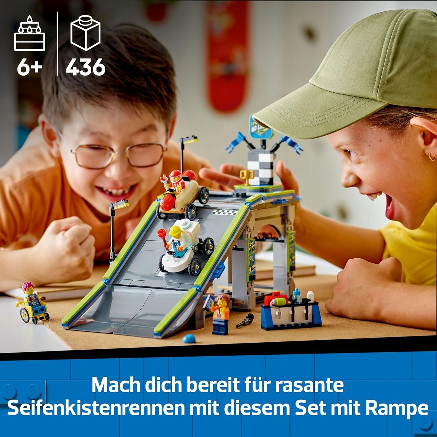 Keine Limits: Seifenkistenrennen mit Rampe