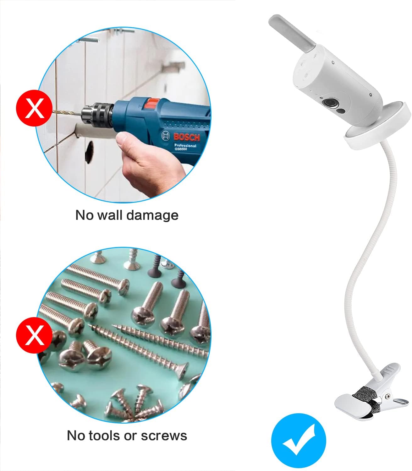 Halterung für SCD 923/26, Halterungen für SCD 923/26, Clip für Scd923/26