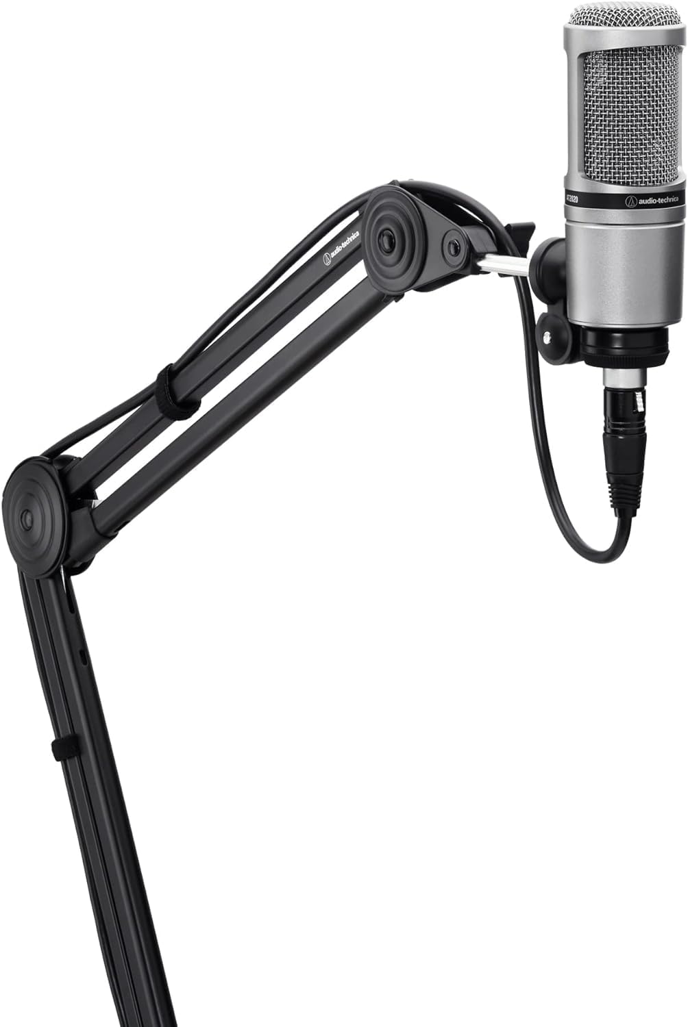Kondensatormikrofon AT2020 für Voiceover & Podcasting, Metallic XLR