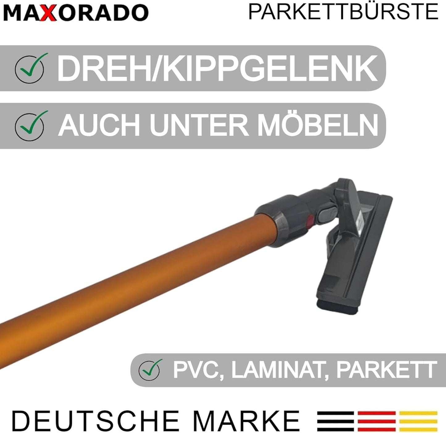 Parkettdüse für Dyson-Modelle, V7/V8/V10/V11/V15